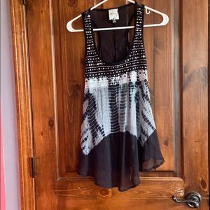 Loose fitting tank top